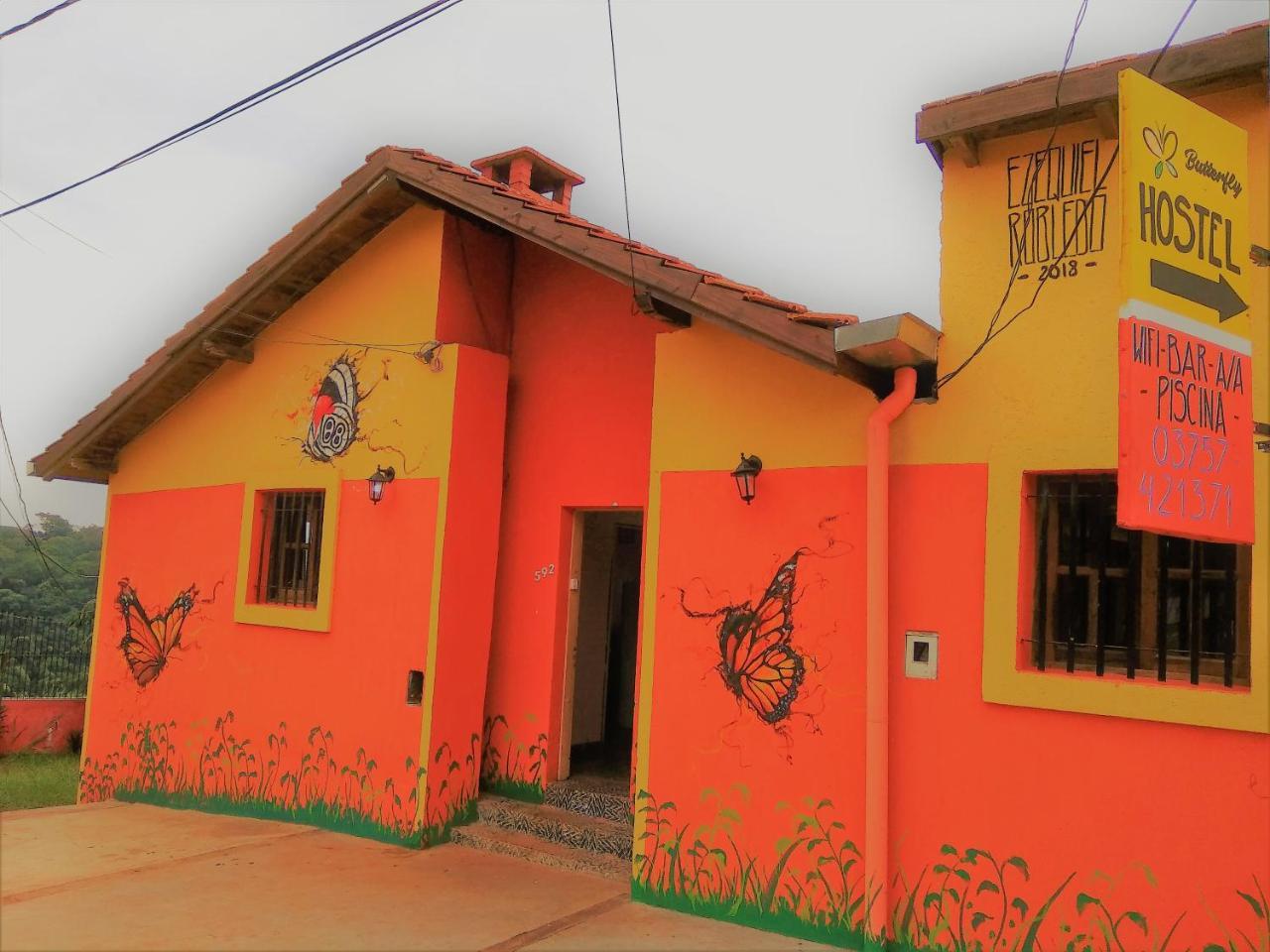 Butterfly Hostel Puerto Iguazú Dış mekan fotoğraf